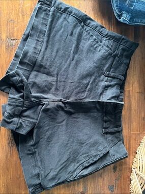 American Eagle Outfitters Black Waistband Shorts
